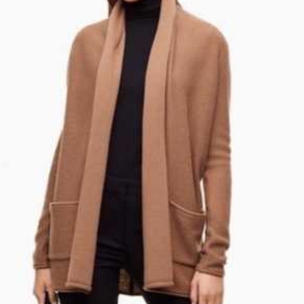 Aritzia Babaton Beekman Cardigan in Camel